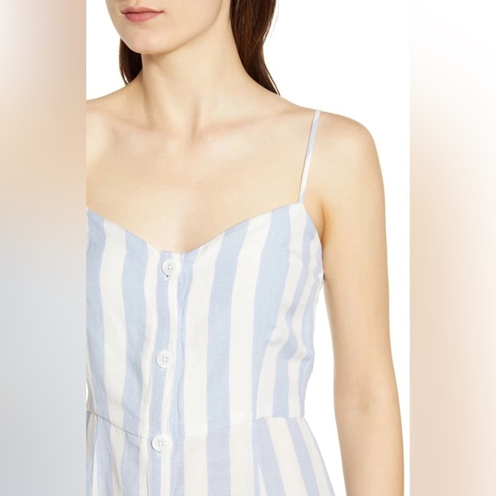 Rails Aurora Merriell Blue White Stripe Dress Size S - Picture 11 of 12
